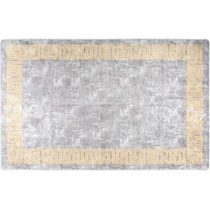 Pure Line Home Килим marsa Сиво и златисто класик