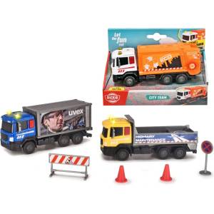 Dickie Toys Камион Dickie Toys City Team 17 см, 3 вида, 203742012