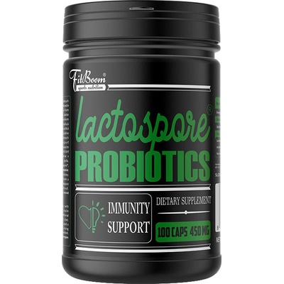 FitBoom LactoSpore Probiotiká 100 kapsúl