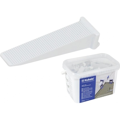 KUBALA Smart level – kliny 100 ks + vedro 5 l