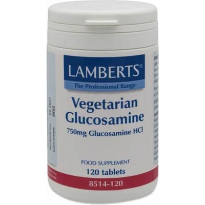 LAMBERTS ЛАМБРТС ГЛЮКОЗАМИН ЗА ВЕГЕТАРИАНЦИ 750mg 120ТАБЛ / lamberts vegeterian glucosamine 750mg 120tab