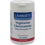 LAMBERTS ЛАМБРТС ГЛЮКОЗАМИН ЗА ВЕГЕТАРИАНЦИ 750mg 120ТАБЛ / lamberts vegeterian glucosamine 750mg 120tab