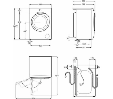 ELECTROLUX EW2F527WP