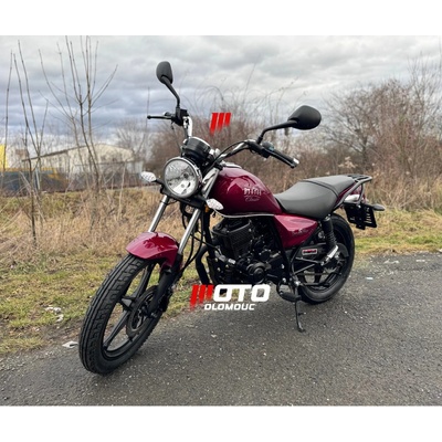 Barton Classic 125cc červená