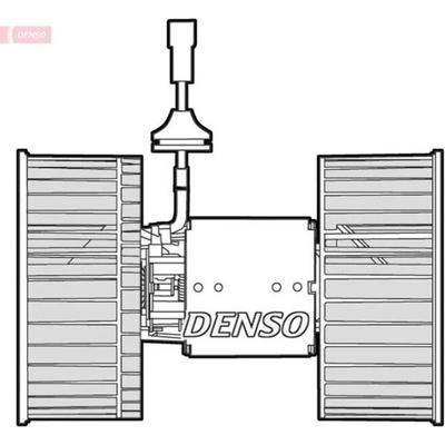 Vnitřní ventilátor DENSO DEA12002