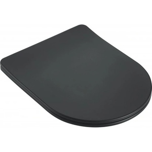 Inter Ceramic ТОАЛЕТНА СЕДАЛКА И КАПАК ЗАБАВЕНО ПАДАНЕ icc 7937mb ОВАЛ ГРАФИТ (icc 7937mb)