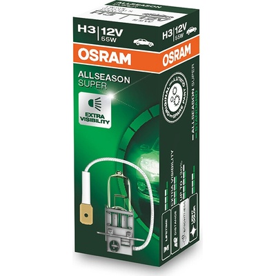 Osram All Season Super H3 PK22s 12V 55W 64151ALS
