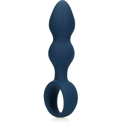 Анален разширител с форма на капка - голям - Балтийско синьо