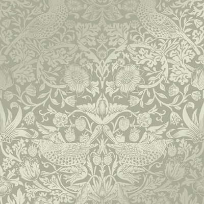 William Morris At Home 124237 Vliesová tapeta na zeď, rozměry 10 x 0,52 m