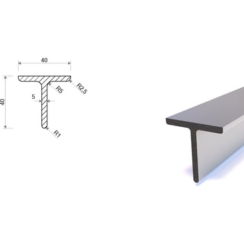 T profil 40x40x5