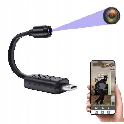 MINI ŠPIONÁŽNÍ KAMERA WiFi PRO TELEFON DETEKCE