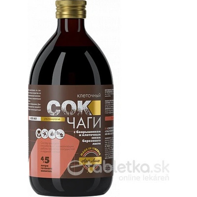 ARTLIFE CHAGA CELLULAR s hlohom a extraktom z brezových listov 450 ml