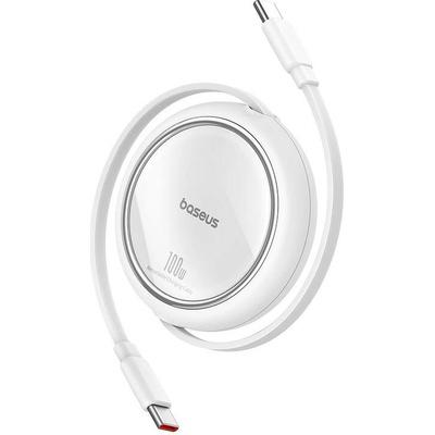 Baseus P10364500211-00 USB-C na USB-C, Free2Draw, PD, 100 W, 1m, bílý