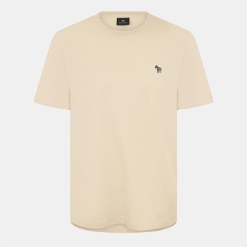 PS Paul Smith Тениска PS Paul Smith Men's Regular Fit Zebra Crew-neck T-Shirt - Beige 08