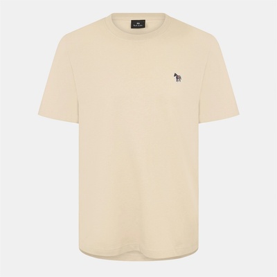 PS Paul Smith Тениска PS Paul Smith Men's Regular Fit Zebra Crew-neck T-Shirt - Beige 08