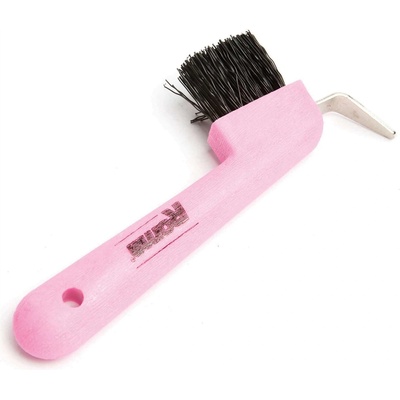 Roma Deluxe Hoof Pick - Dark Pink