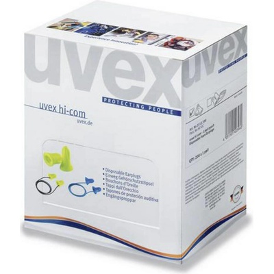 Uvex 2112095 hi-com Mini štuple do uší 24 dB pre jedno použitie 100 pár