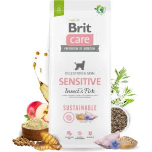 Brit Dog Sustainable Digestion & Skin Insect & Fish Grain Free 12 кг