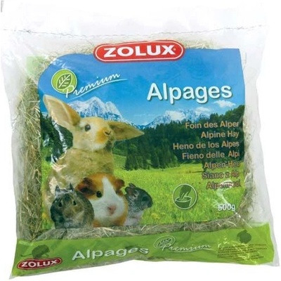 Zolux Alpské prémiové seno 0,5 kg