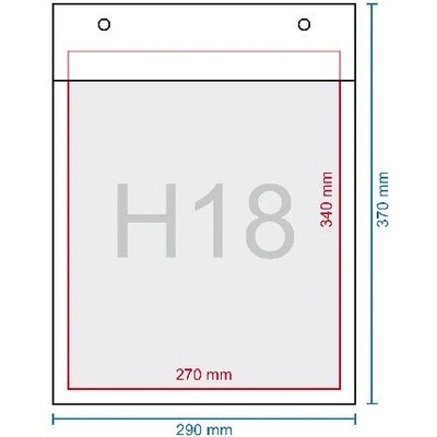 Obálka bublinková H18, 290 X 370 mm (270 x 360)