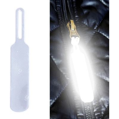 3M Reflexní taháček na zip - bílý – Zboží Mobilmania