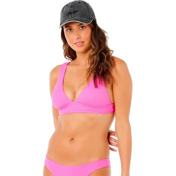 Rip Curl Premium Surf D-DD Deep V bikini top - Pink (Super Pink)