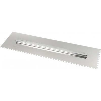 Bihui Rychloupínací nerez hladítko s hranatými zuby, 480x130mm Rozměr zubu: 6x6mm