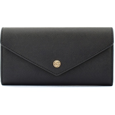 Michael Kors Dámska kožená peňaženka 35F3GTVE7L BLACK