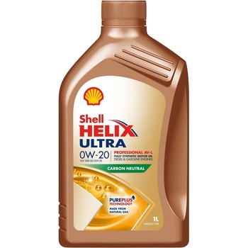 Shell Helix Ultra Professional AV-L 0W-20 1 l