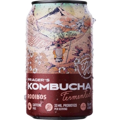 Prager´s Kombucha Rooibos 330 ml – Zboží Dáma