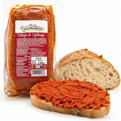 Casa modena nduja di spilinga roztíratelná pikantní klobása 400g-500g