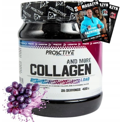 ProActive Collagen LOAD 400g GRAPE / Kolagénová Nálož 400 g
