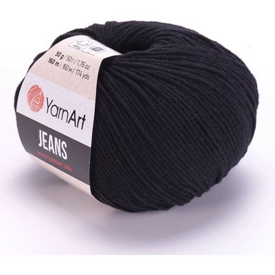 Yarn Art příze YarnArt Jeans 53 černá