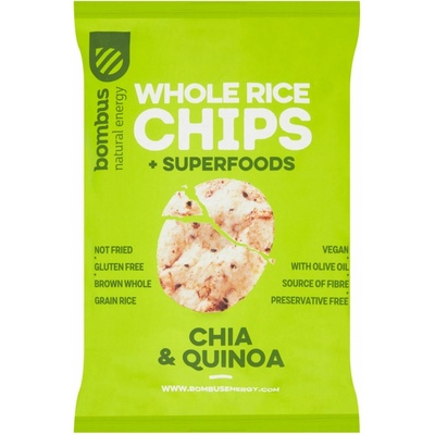 Bombus Rýžové čipsy Chia a Quinoa 60 g