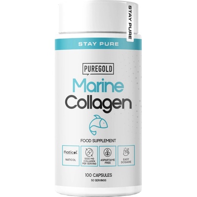 PureGold Hydrolizovaný Rybí Kolagen 100 kapslí