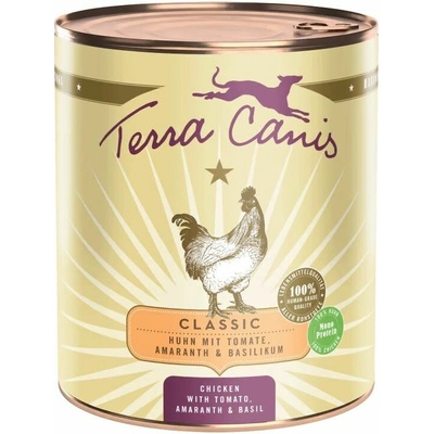 Terra Canis Chicken with tomato amaranth & basil 800 g