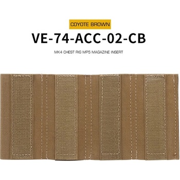 Wosport Insert MK4 na 4x samopalové zásobníky MP5 coyote
