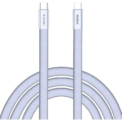 Verbatim Кабел Verbatim Sync & Charge SoftTouch USB-C to C cable 100W 120 cm - Purple (30278)