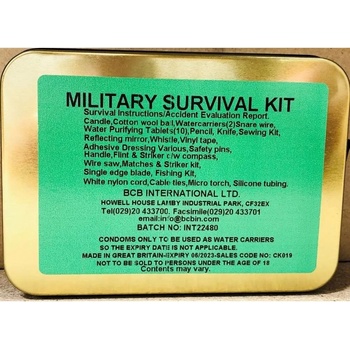BCB Krabička poslední záchrany Military Survival Kit