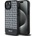 DKNY Кейс DKNY Leather Printed Pattern Metal Logo MagSafe за iPhone 15/14/13, черен (3666339262211)