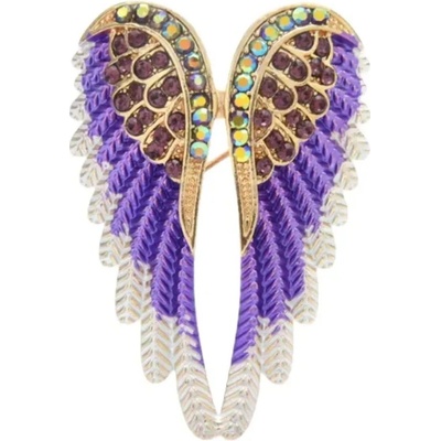 Gaira Brož Andělská křídla 3477 fialová