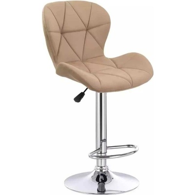 LuxuryForm Design Livio Velur na striebornom tanieri latte