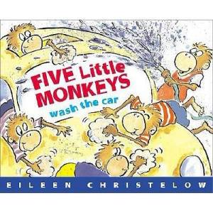 Five Little Monkeys Wash the Car | Eileen Christelow (ISBN: 9780618486021)