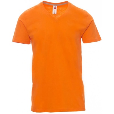 PAYPER v-neck 000103-0026 / Мъжка тениска с къс ръкав и v-образно деколте - оранжева 5xl (0001030026020005xl)