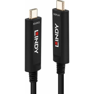 Lindy 12.43.2507 Video USB C aktivní optický, 15m