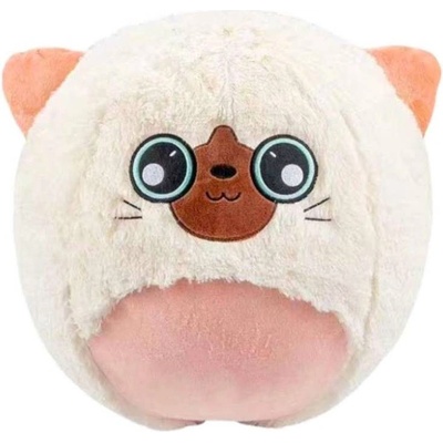 LEAN Toys Надуваема плюшена топка Lean Toys - Коте, 50 cm (28662)