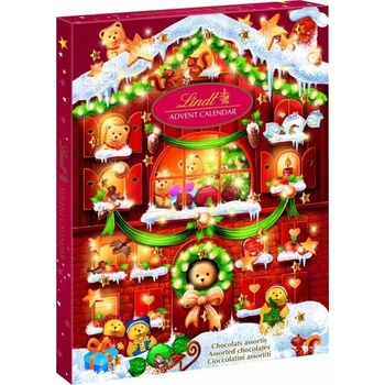 Lindt Adventní kalendář Teddy stromeček 170g