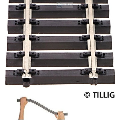 Tillig TT Flexi kolej 664 mm dřevěné pražce 83125