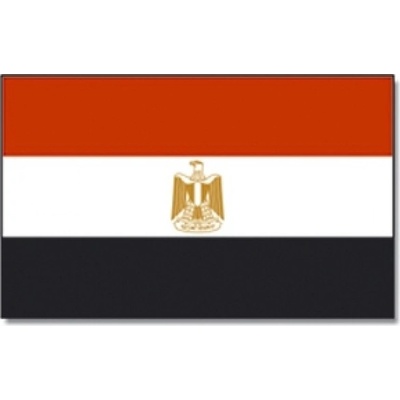 Vlajka Egypt 30 x 45 cm na tyčke