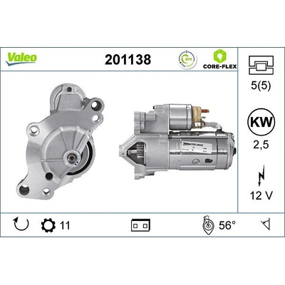 Startér VALEO 201138